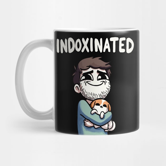 Indoxinated Dog Owner Boy by DoodleDashDesigns